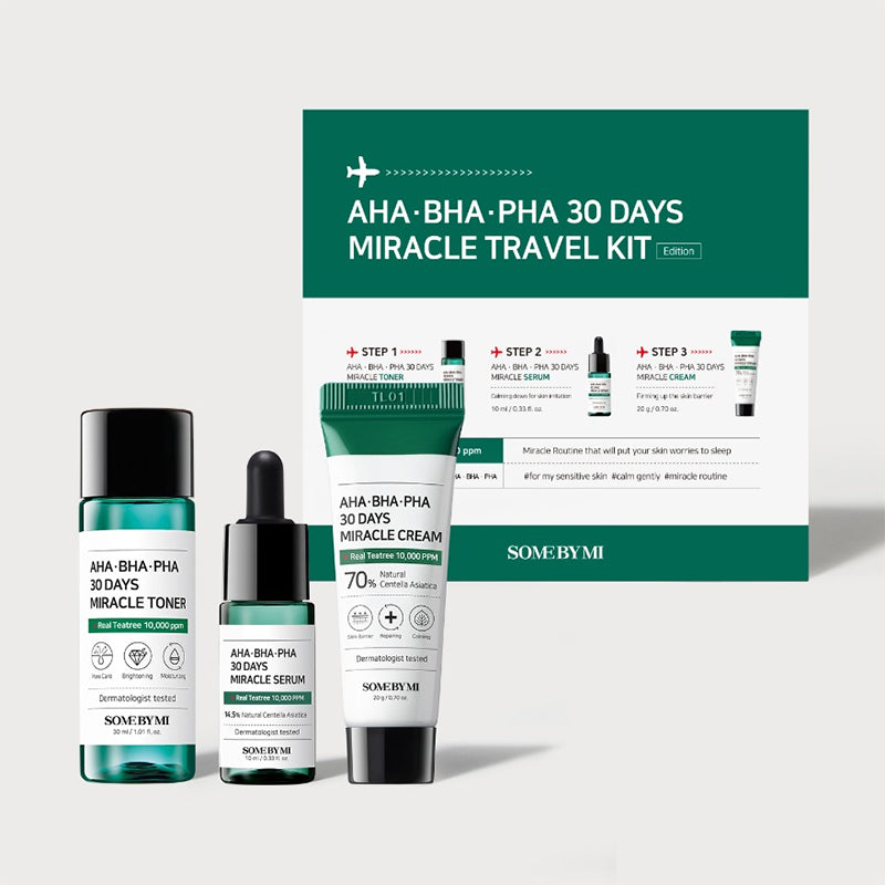 SOME BY MI AHA BHA PHA 30 Days Miracle Travel Kit