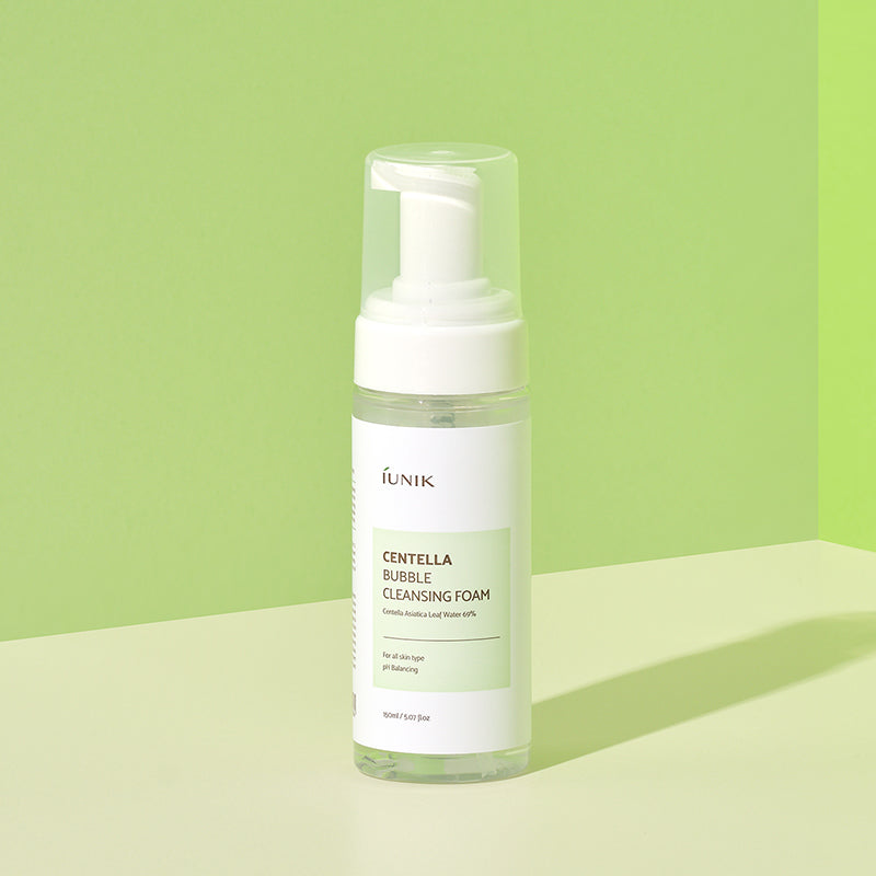 IUNIK Centella Bubble Cleansing Foam