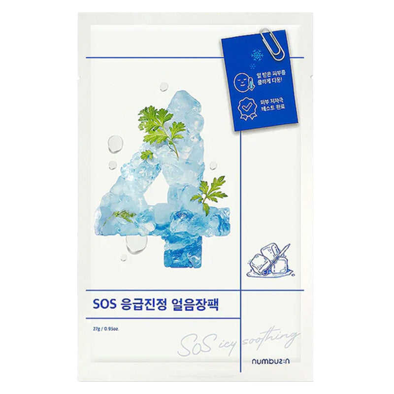 Numbuzin No.4 Icy Soothing Sheet Mask