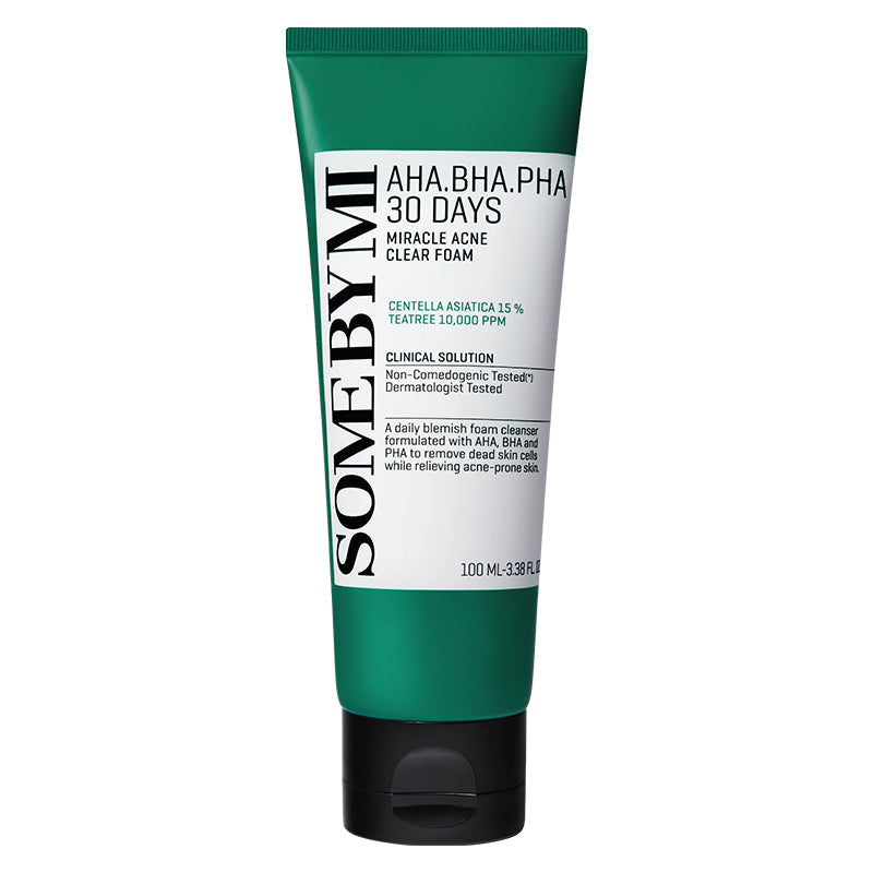 SOME BY MI AHA BHA PHA 30 Days Miracle Acne Clear Foam