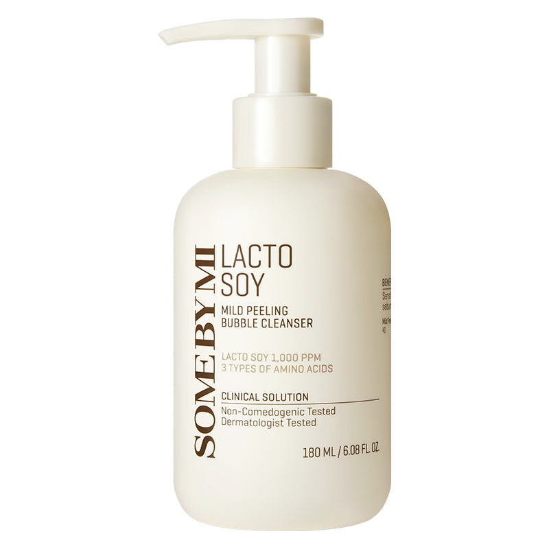 SOME BY MI Lacto Soy Mild Peeling Bubble Cleanser