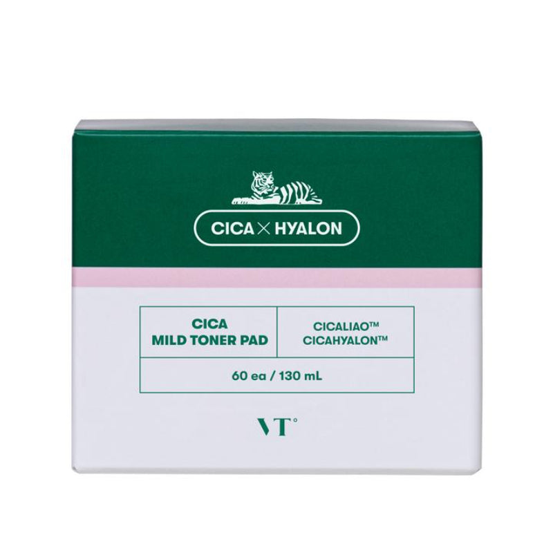 VT Cosmetics Cica Mild Toner Pad