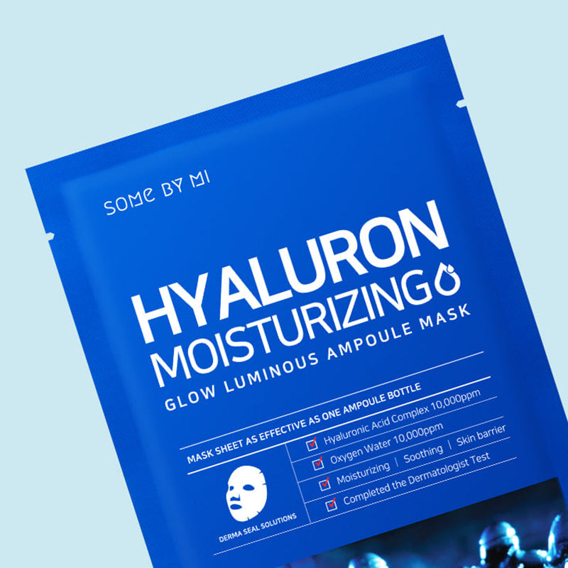 SOME BY MI Hyaluron Moisturizing Glow Luminous Ampoule Mask