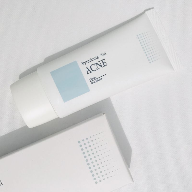 Acne-prone skin supported by gentle Korean skincare routine focused on hydration and barrier repair