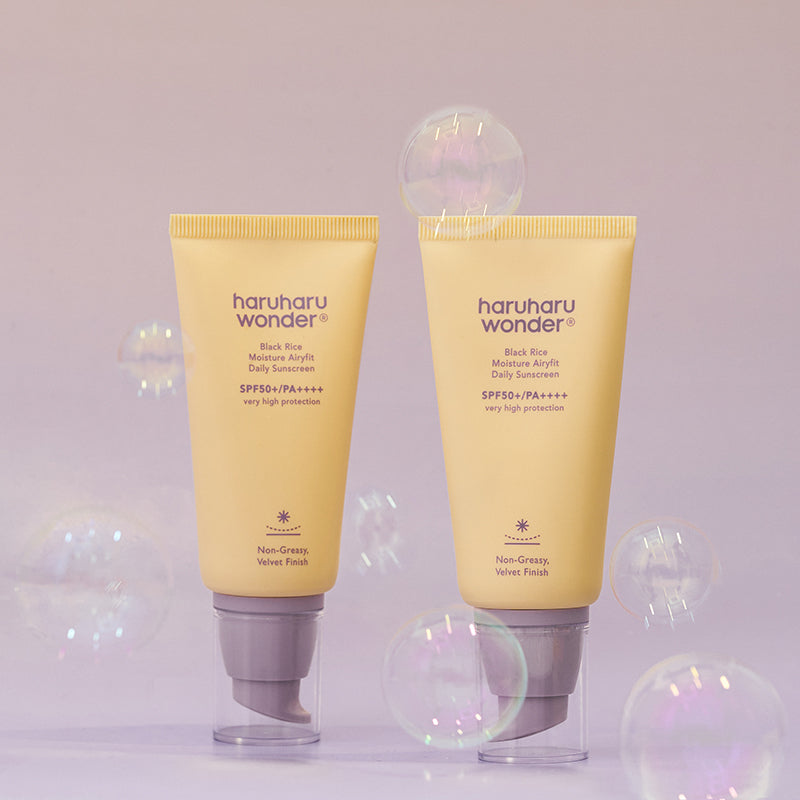 Haruharu Wonder Black Rice Moisture Airfit Daily Sunscreen SPF50+ PA++++