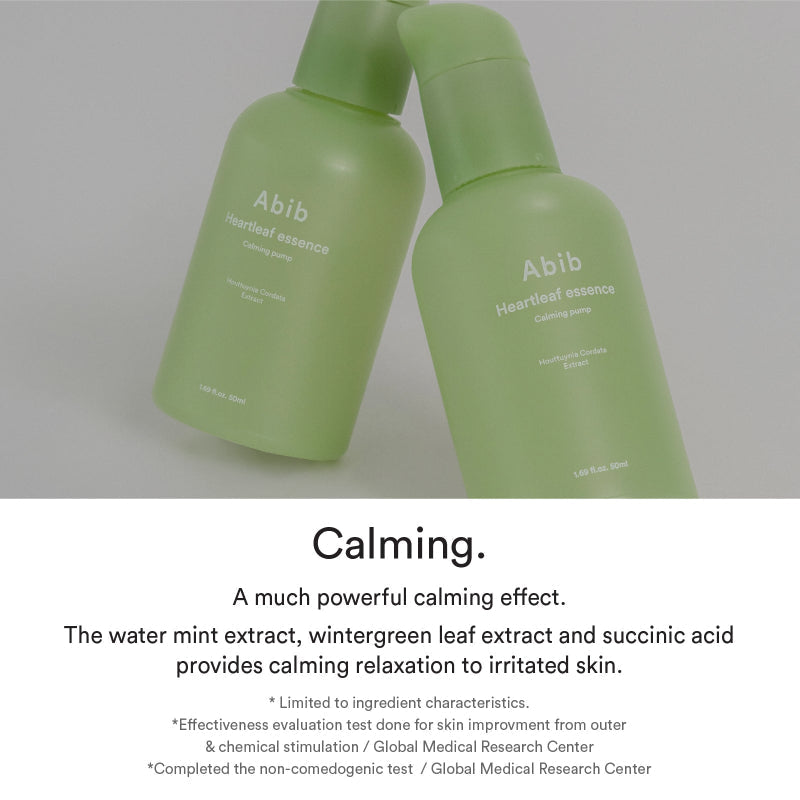 Abib Heartleaf Essence Calming Pump