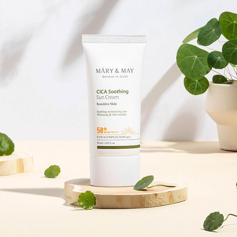 Mary&May - CICA Soothing Sun Cream SPF50+ PA++++