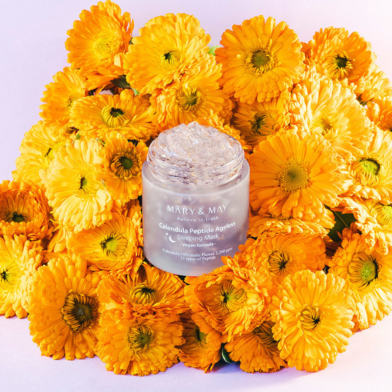 MARY & MAY Calendula Peptide Ageless Sleeping Mask
