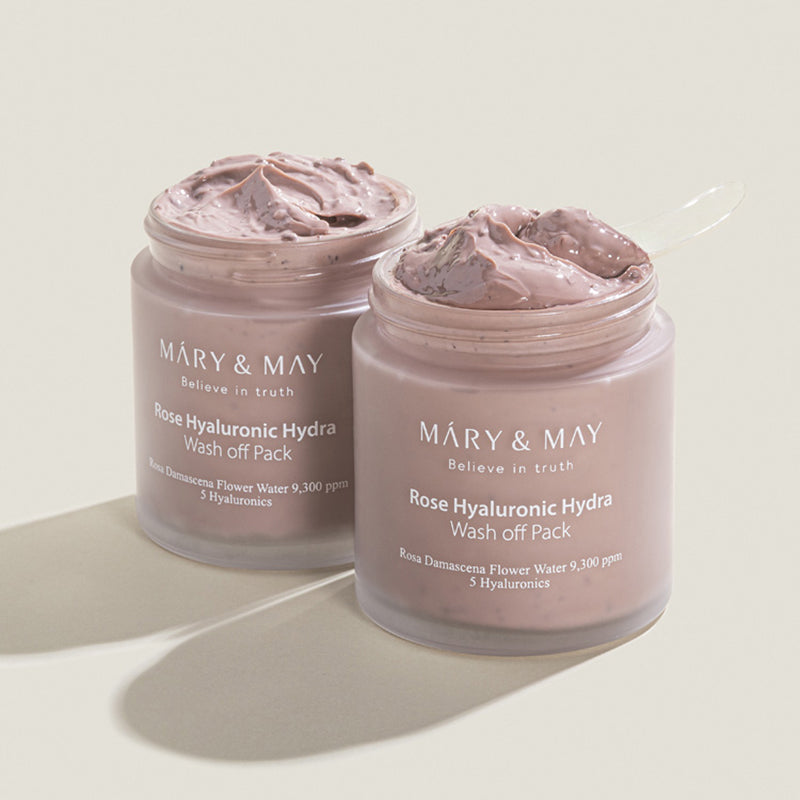 MARY & MAY Rose Hyaluronic Hydra Wash Off Pack
