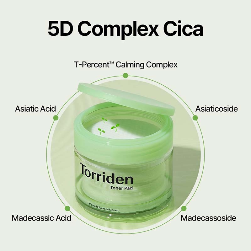 Torriden Balanceful Cica Toner Pad