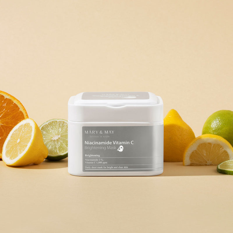 MARY & MAY Niacinamide Vitamin C Brightening Mask