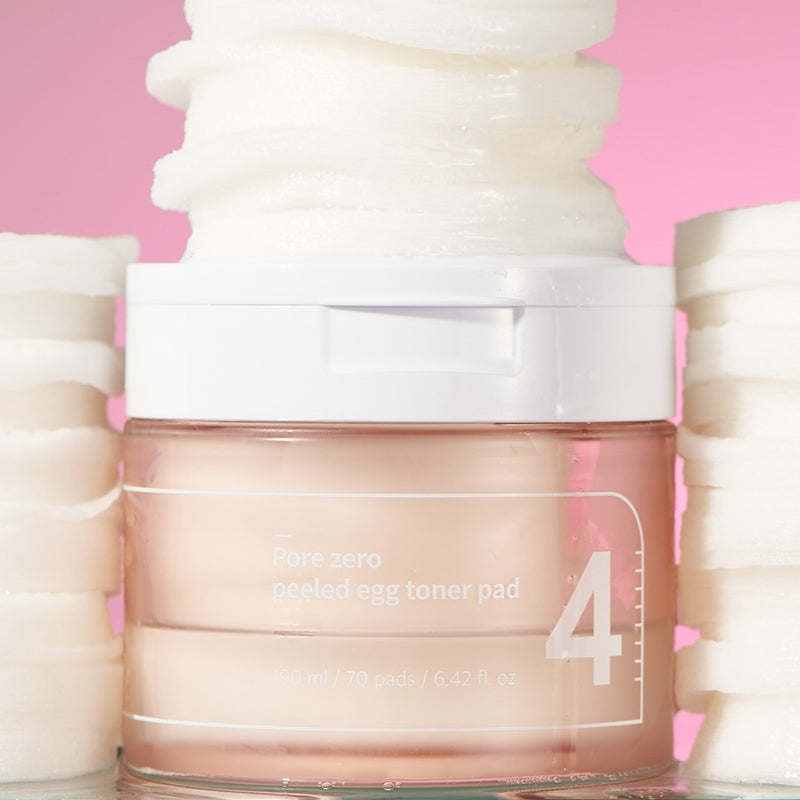 Numbuzin No.4 Pore Zero Peeled Egg Toner Pad