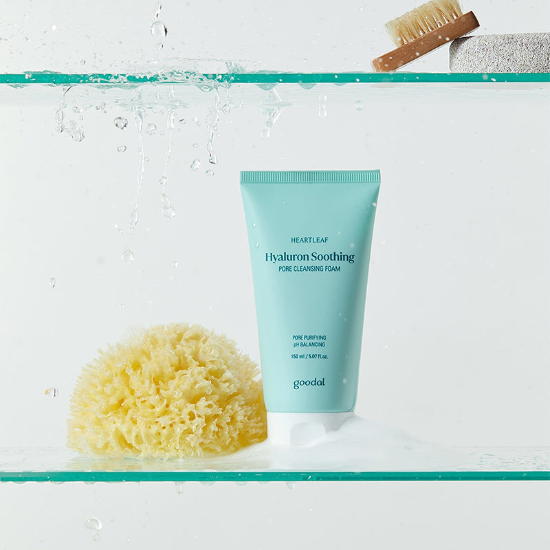 Goodal Heartleaf Hyaluron Soothing Pore Cleansing Foam