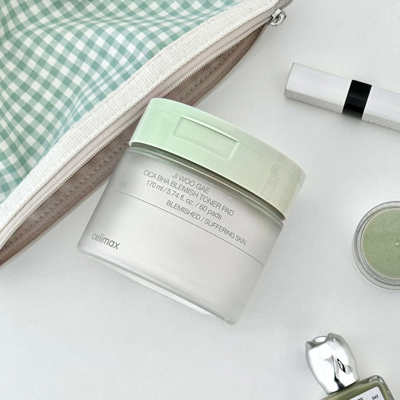 Celimax Ji Woo Gae Cica BHA Blemish Toner Pad