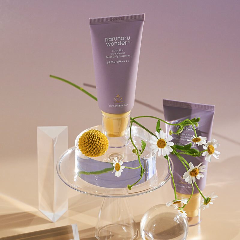 Haruharu Wonder Black Rice Pure Mineral Relief Daily Sunscreen SPF50+ PA++++