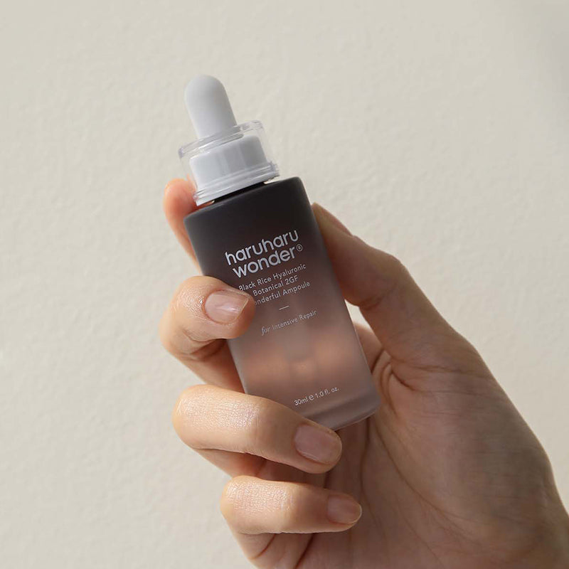 Haruharu Wonder Black Rice Hyaluronic Botanical 2GF Wonderful Ampoule