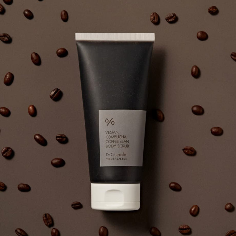 Vegan Kombucha Coffee Bean Body Scrub