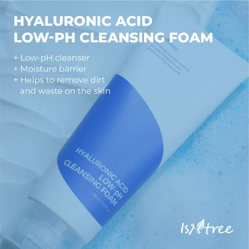 Isntree Hyaluronic Acid Low-pH Cleansing Foam