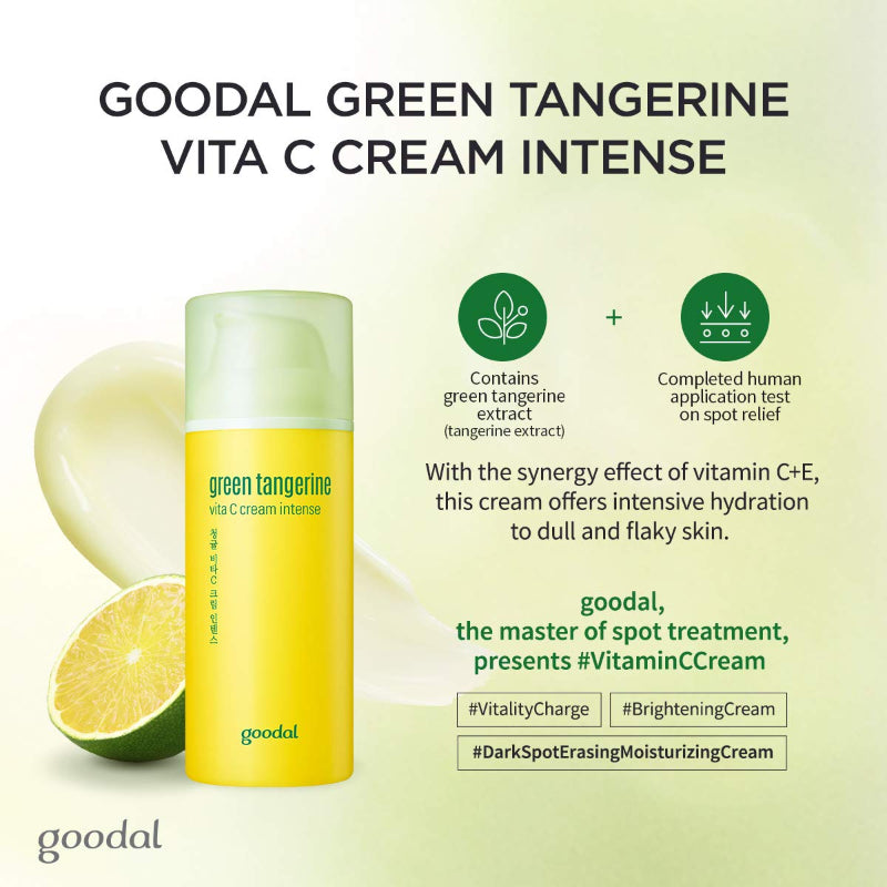 Goodal Green Tangerine Vitamin C Cream Intense