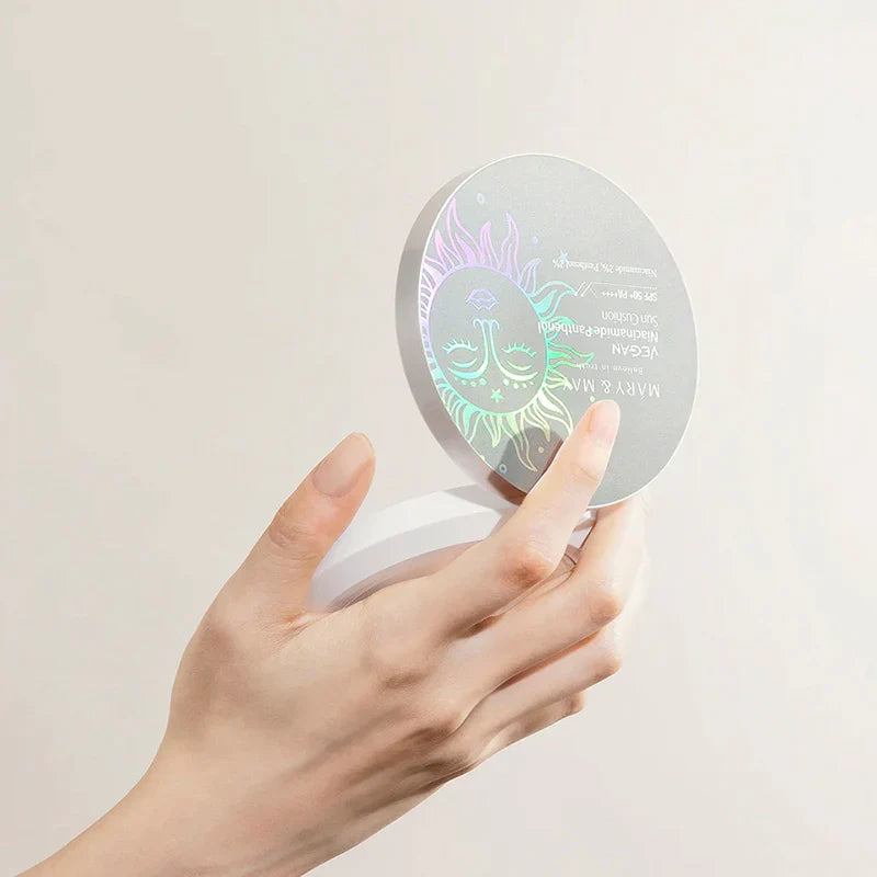 Mary & May Vegan Niacinamide Panthenol Sun Cushion SPF50+ PA++++