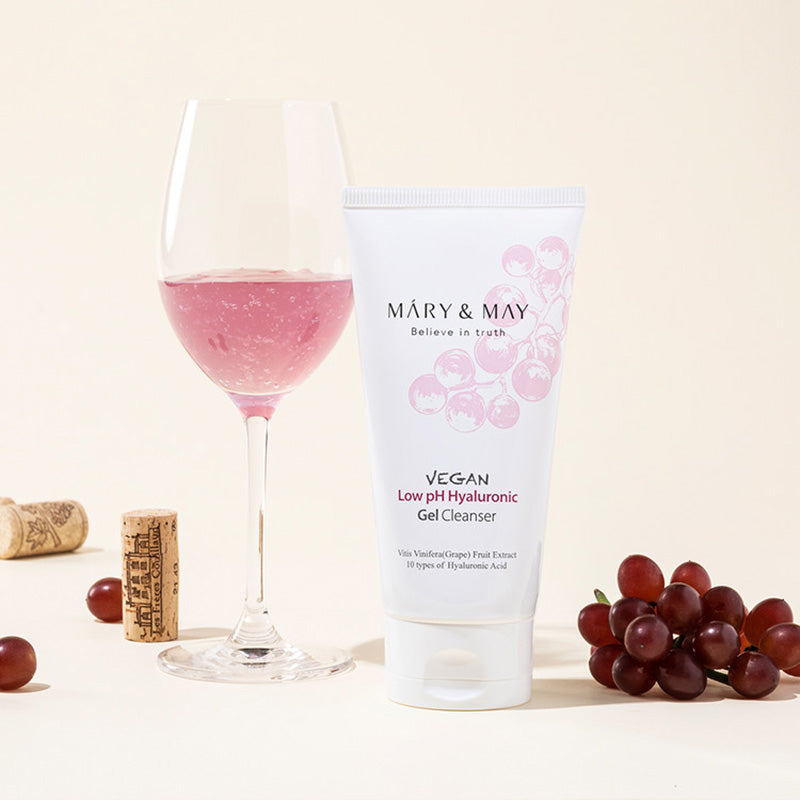 MARY & MAY Vegan Low pH Hyaluronic Gel Cleanser