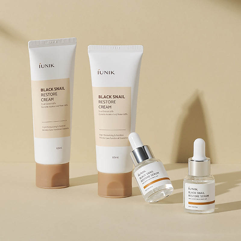 IUNIK Black Snail Edition Skincare Set