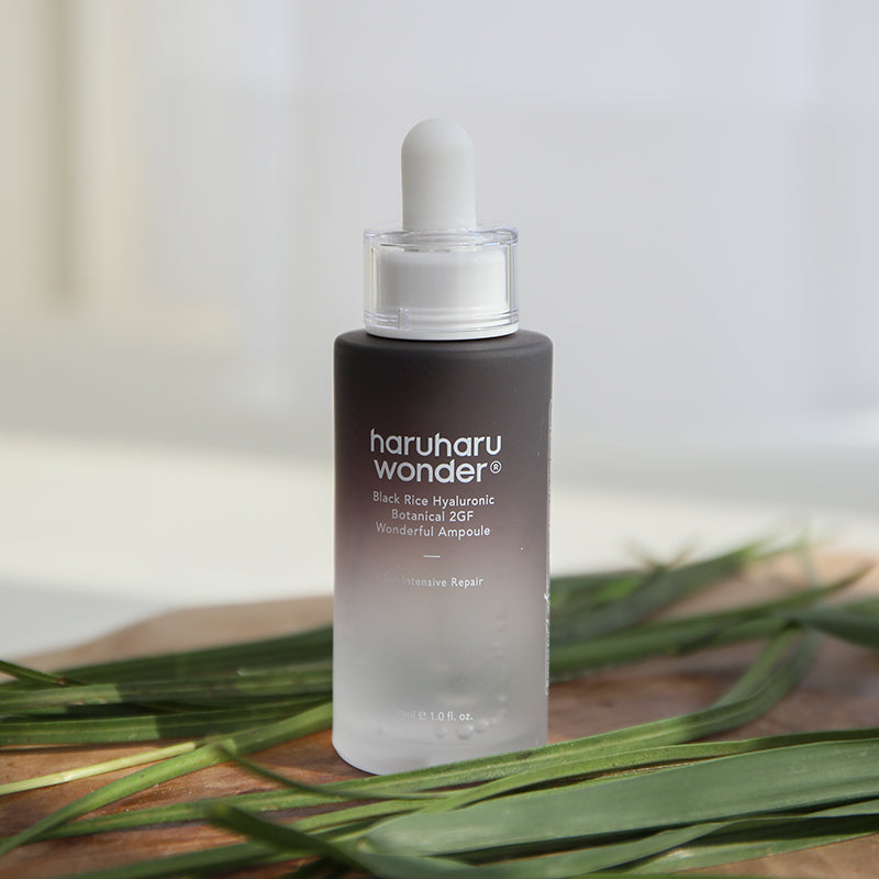 Haruharu Wonder Black Rice Hyaluronic Botanical 2GF Wonderful Ampoule