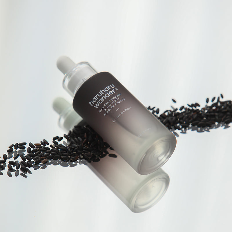 Haruharu Wonder Black Rice Hyaluronic Botanical 2GF Wonderful Ampoule