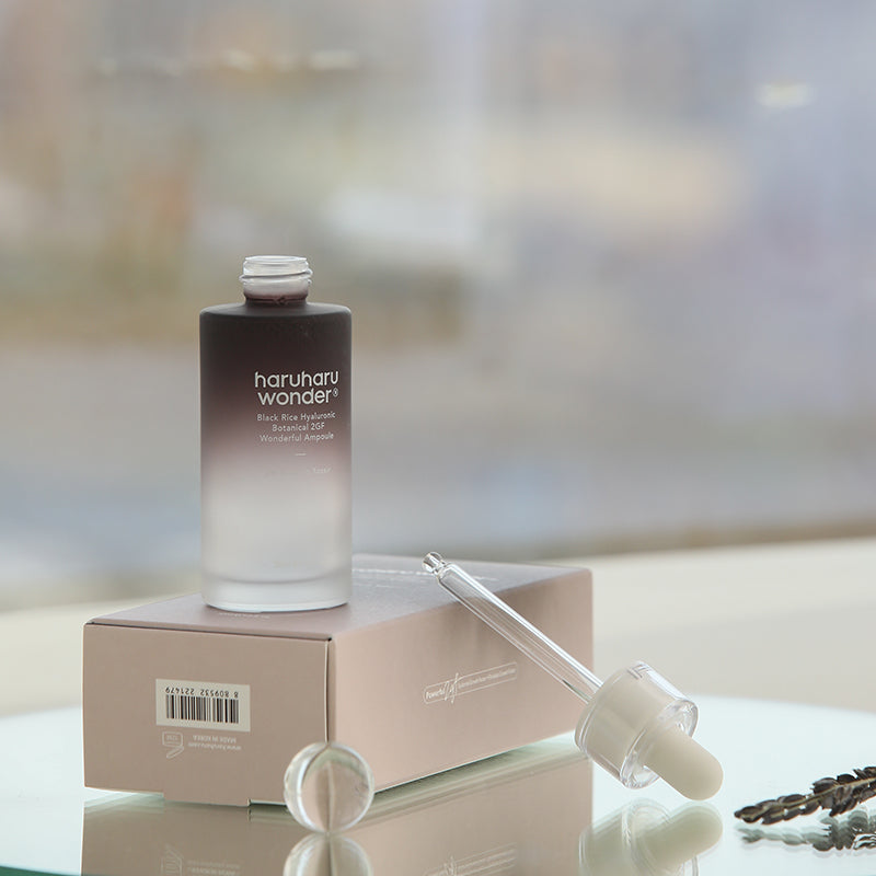 Haruharu Wonder Black Rice Hyaluronic Botanical 2GF Wonderful Ampoule