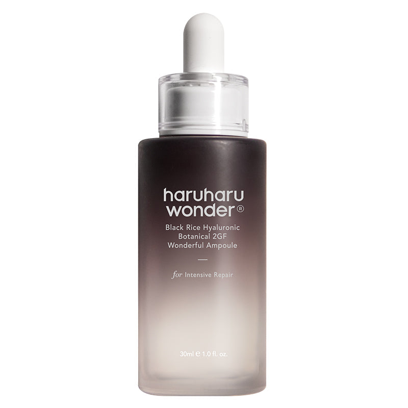 Haruharu Wonder Black Rice Hyaluronic Botanical 2GF Wonderful Ampoule