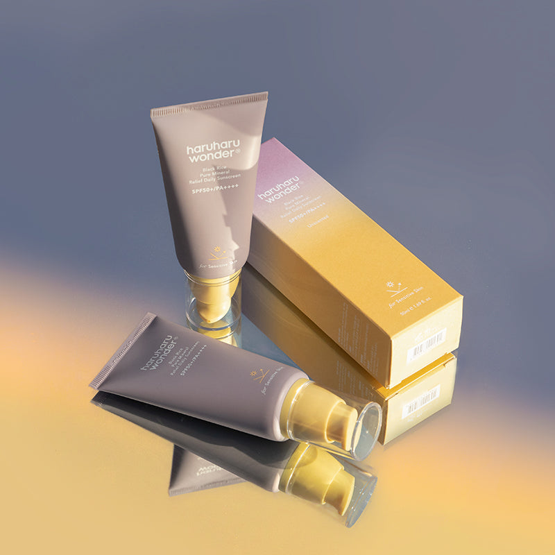 Haruharu Wonder Black Rice Pure Mineral Relief Daily Sunscreen SPF50+ PA++++