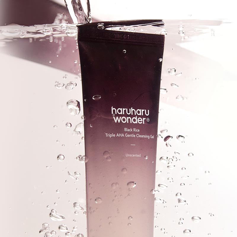 Haruharu Wonder Black Rice Triple AHA Gentle Cleansing Gel