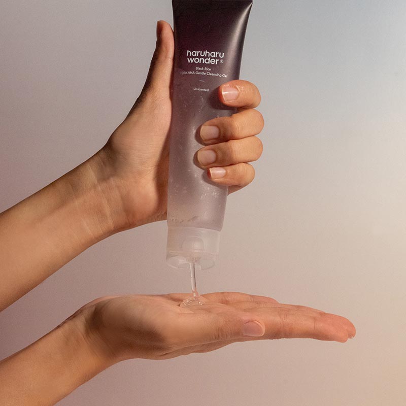 Haruharu Wonder Black Rice Triple AHA Gentle Cleansing Gel