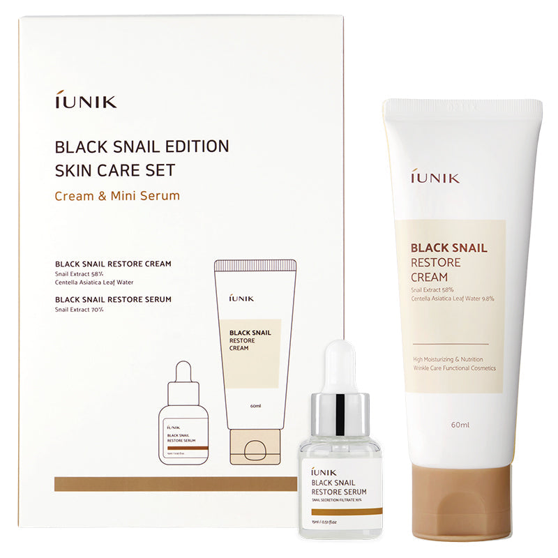 IUNIK Black Snail Edition Skincare Set