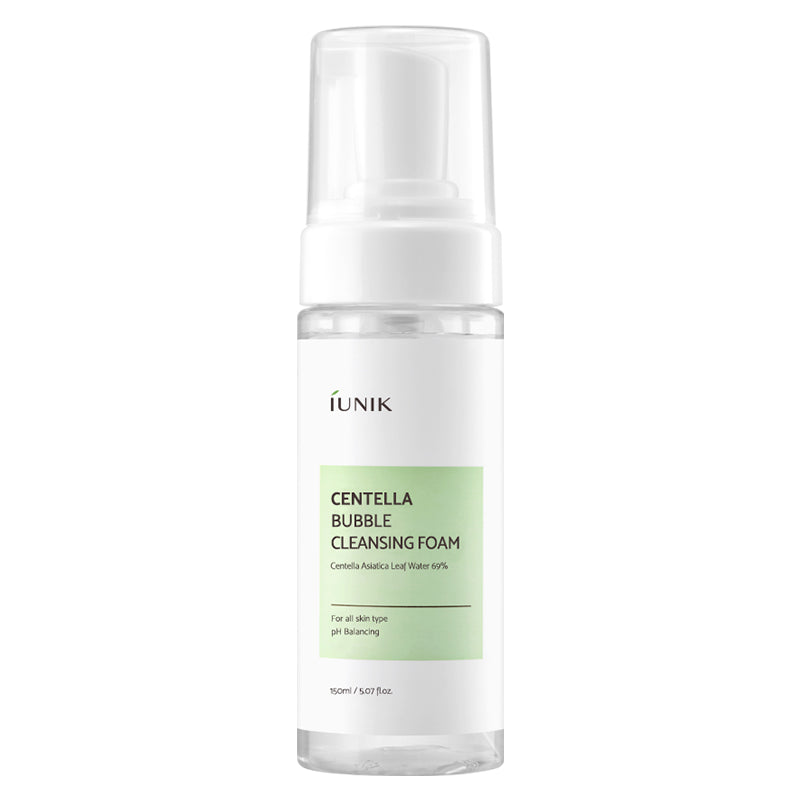 IUNIK Centella Bubble Cleansing Foam 