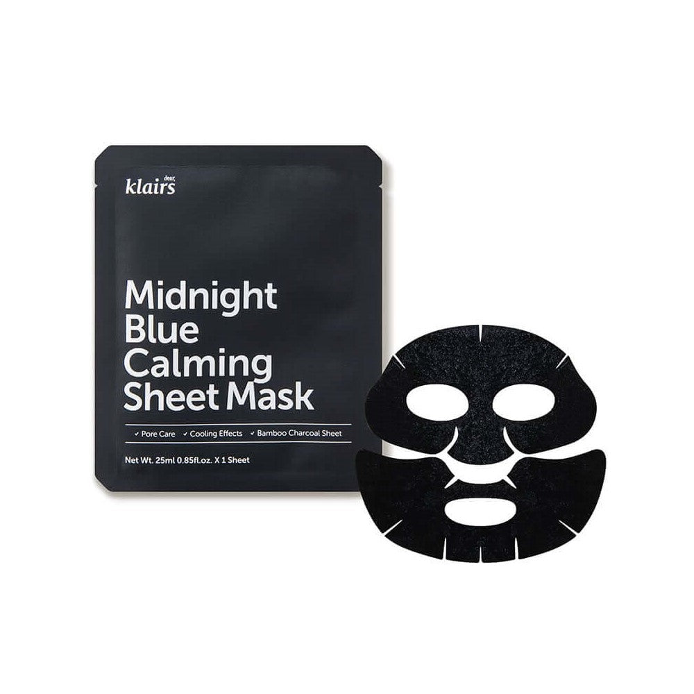 Dear Klairs Midnight Blue Calming Sheet Mask