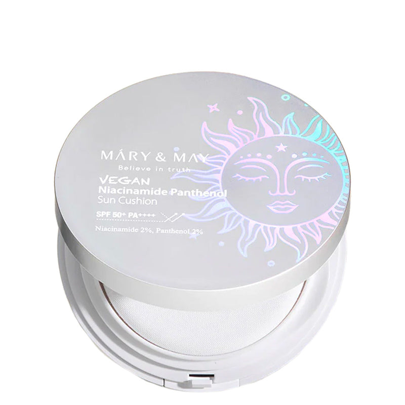 Mary&May Vegan Niacinamide Panthenol Sun Cushion SPF50+ PA++++