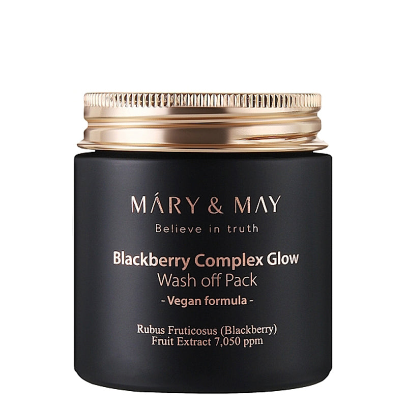 MARY & MAY Blackberry Complex Glow Wash Off Pack