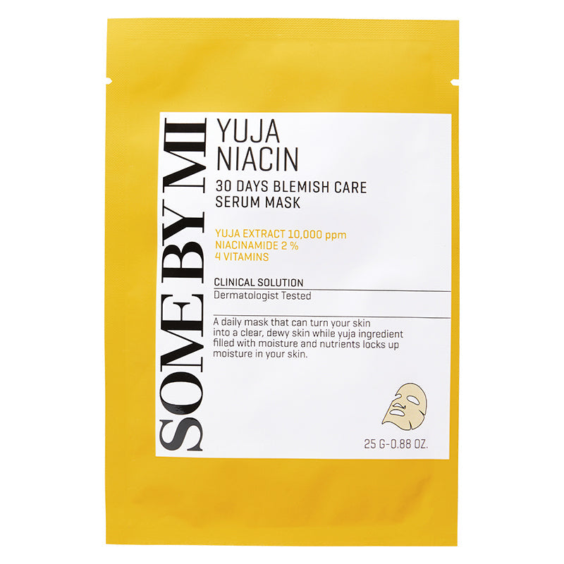 SOME BY MI Yuja Niacin 30 Days Blemish Care Serum Mask