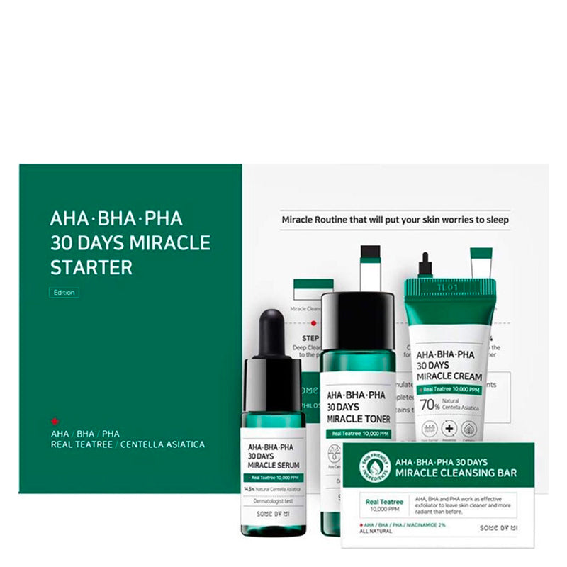Some By Mi AHA BHA PHA 30 Days Miracle Starter Kit Meandskin