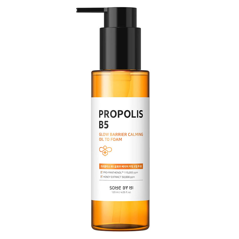 Some By Mi Propolis B5 Glow Barrier Calming Oil To Foam