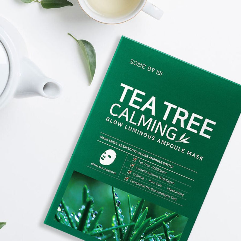 SOME BY MI Tea Tree Calming Glow Luminous  Ampoule Mask
