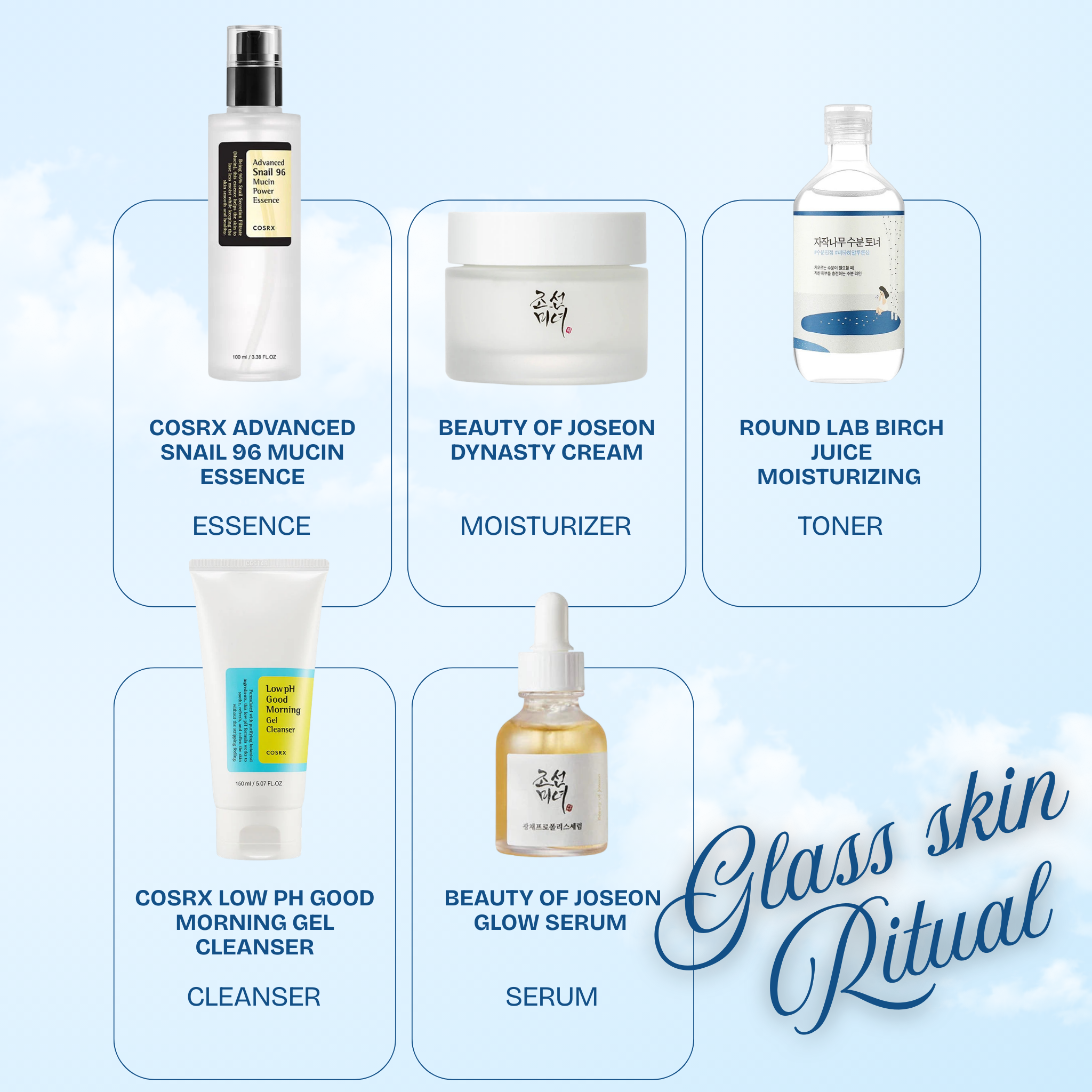 Glass Skin Routine