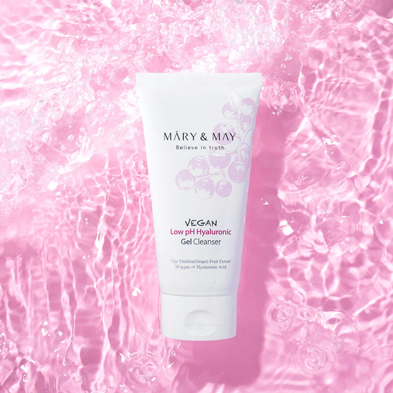 MARY & MAY Vegan Low pH Hyaluronic Gel Cleanser