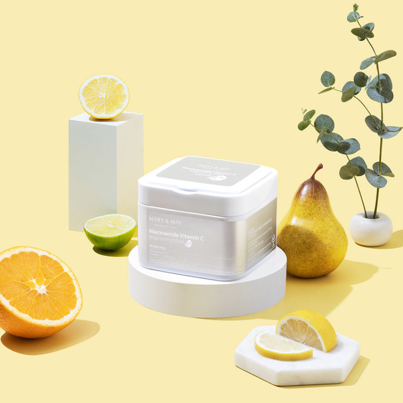 MARY & MAY Niacinamide Vitamin C Brightening Mask