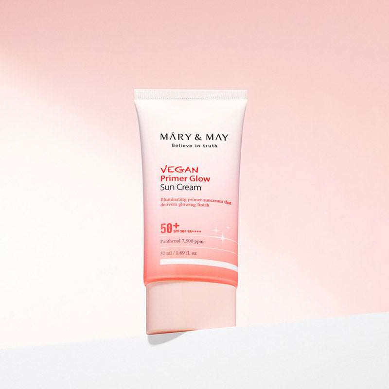 MARY & MAY Vegan Primer Glow Sun Cream SPF50+ PA++++