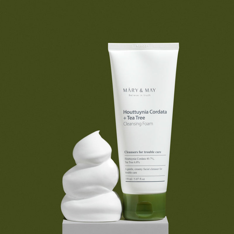 Mary&May Houttuynia Cordata + Tea Tree Cleansing Foam