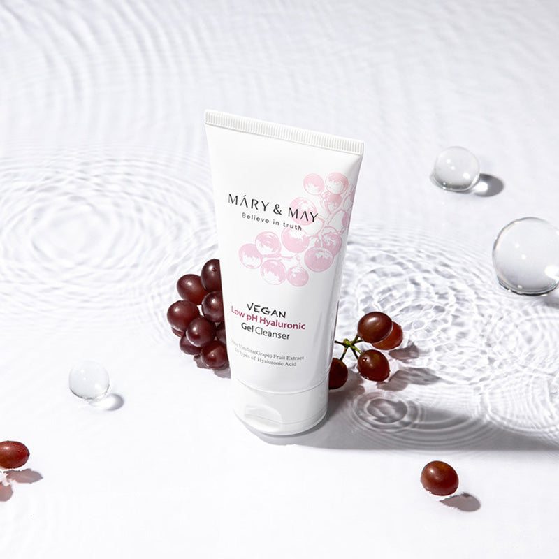 MARY & MAY Vegan Low pH Hyaluronic Gel Cleanser