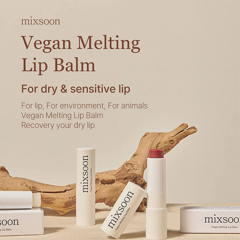 MIXSOON Vegan Melting Lip Balm
