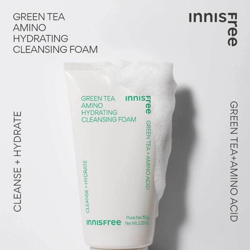 Innisfree - Green Tea Amino Hydrating Cleansing Foam